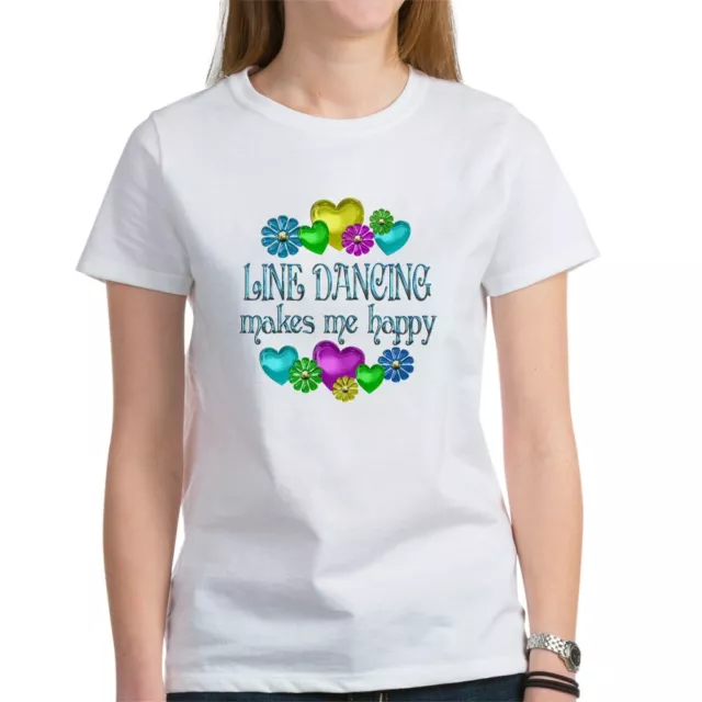 CafePress Line Dancing Women's T Shirt Women's T-Shirt (542497606)