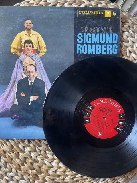 A Night with Sigmund Romberg Earl Wrightson Lois Hunt vinyl record Tested Works