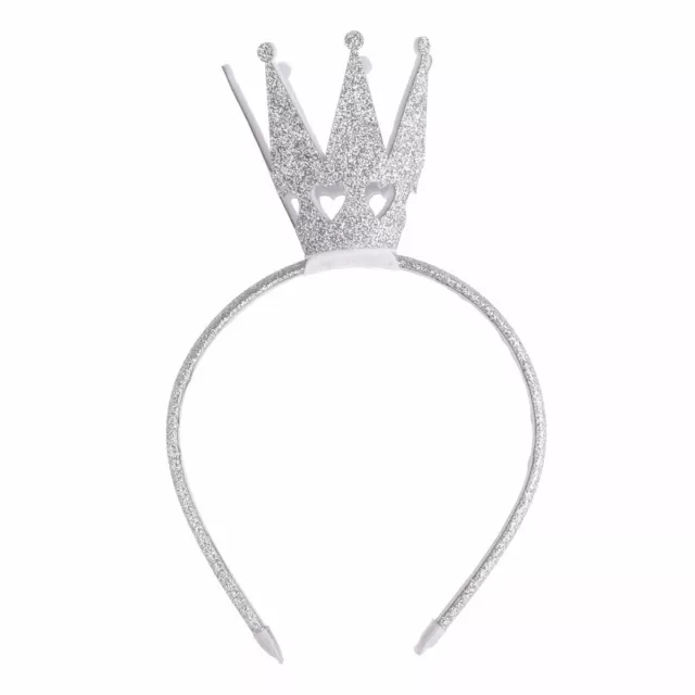 Mädchen Haarreif Prinzessin Tiara Krone Stirnband Karneval Fasching Party Kostüm