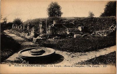 CPA ruins of champlieu - the temple-ruins of champlieu (291200)