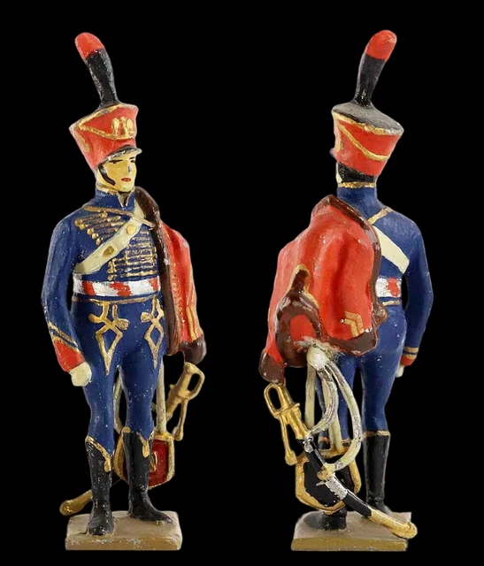 Lot De 18 Figurines Soldats Empire VERTUNNI - Antique Toy Soldier - Occasion