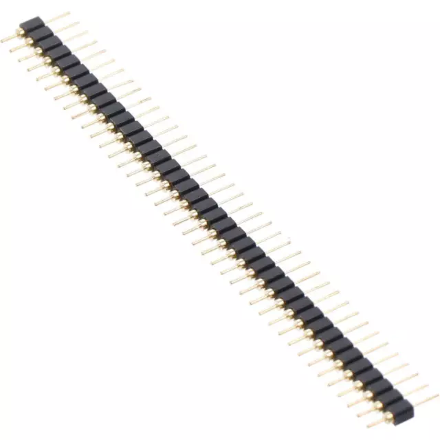 10pcs Black Double Row Connectors 2.54mm Pitch Female Header Pins  PCB board