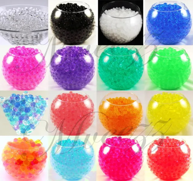 Water Beads Aqua Expanding Bio Gel Ball Beads Wedding Vase Filler Centerpiece