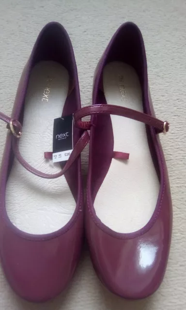 Next burgundy hotsell shoes