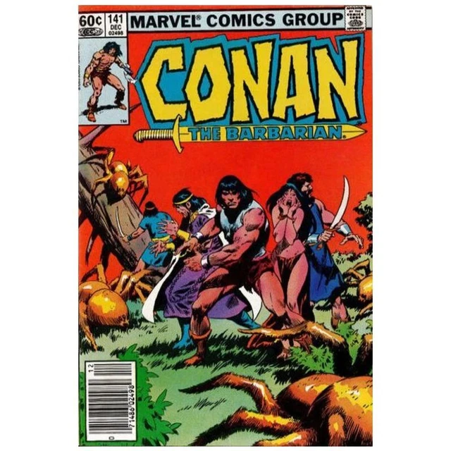 Conan the Barbarian (1970 series) #141 Newsstand in VF cond. Marvel comics [i'