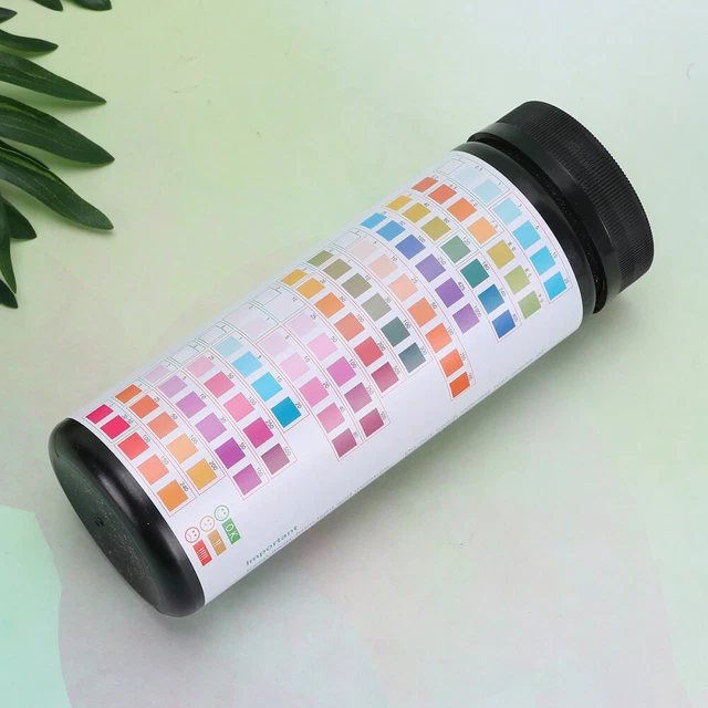 Carta Indicatrice PH 1-14 – 80 Strisce Reattive, Per Test Rapidi Di Acidità/alcalinità Di Acqua, Suolo, Liquidi