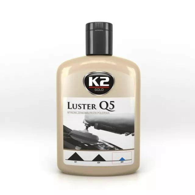 K2 Luster Q5 Zero Er Anatre Anche Detergente Auto Pasta Abrasiva Blu 200g