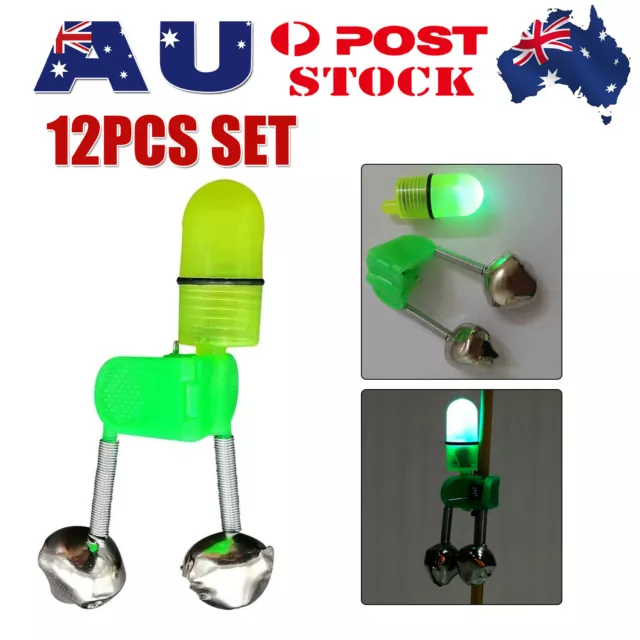 10PCS LED FISHING Light Rod Tip Alarm Clip Night Lights Bite For Double  V1M3 $5.08 - PicClick AU