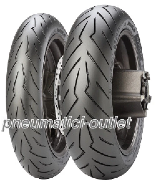 1x Pneumatici Moto Pirelli Diablo Rosso Scooter 130/70 -12 62P RF