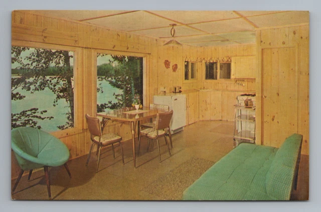 Pride o-th' North's, Birchwood Resort, St. Germain, Wisconsin Postcard
