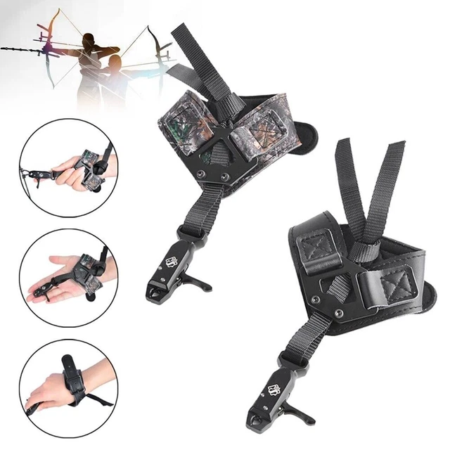 ARCHERY RELEASE AID Compound Bow Wrist Strap Accessoires de tir à l'arc