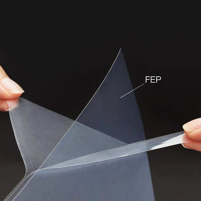 DLP Lichthärtung FEP Trennfolie Groß Harz Wiederverwendbar 15mm 3D-Drucker