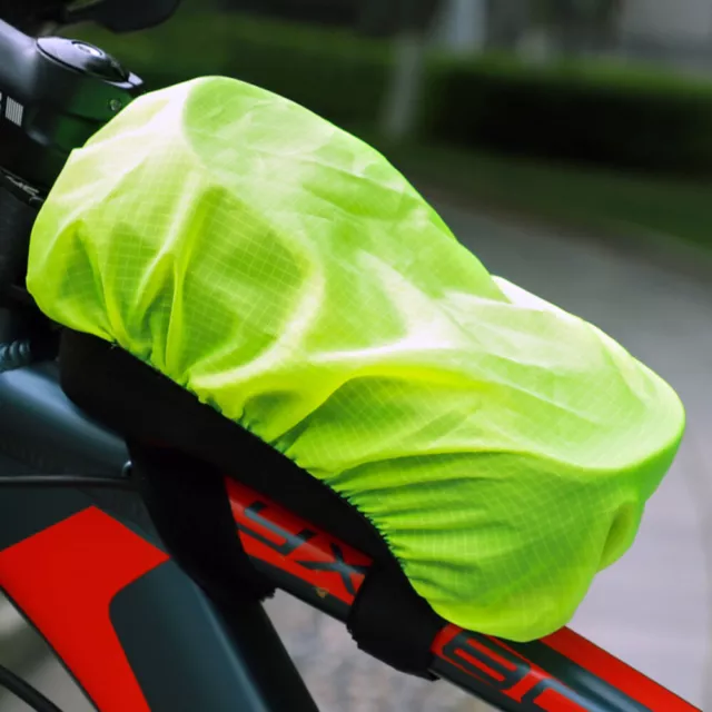 2 Pcs Bike Bag Rain Cover Netting Needle Inflatable Penguins