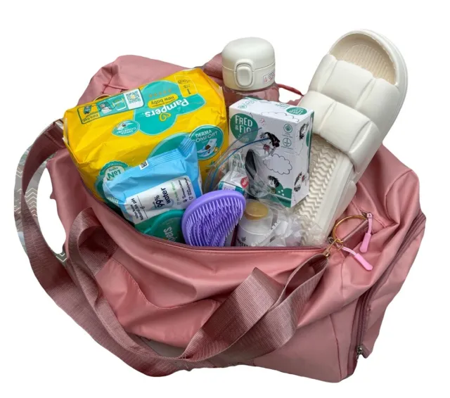 Ready Labour Bag / Pre-packed Maternity Bag / Newborn Baby / Hospital Bag