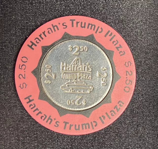 Harrah’s Trump Plaza $2.50 Casino Chip