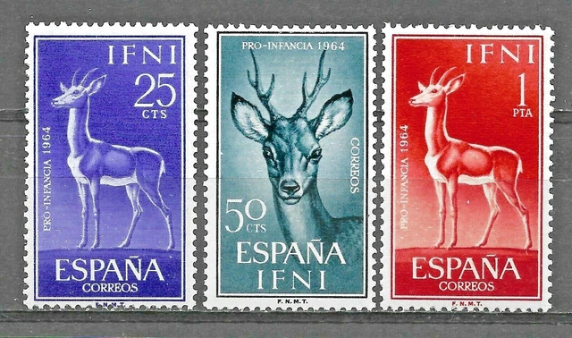 Spanish IFNI Stamps - 1964 Child Welfare  In MNH Condition