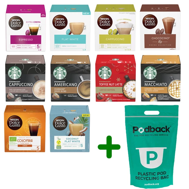 Recycling Programme Nescafe Dolce Gusto Recycling Bags NESCAFE