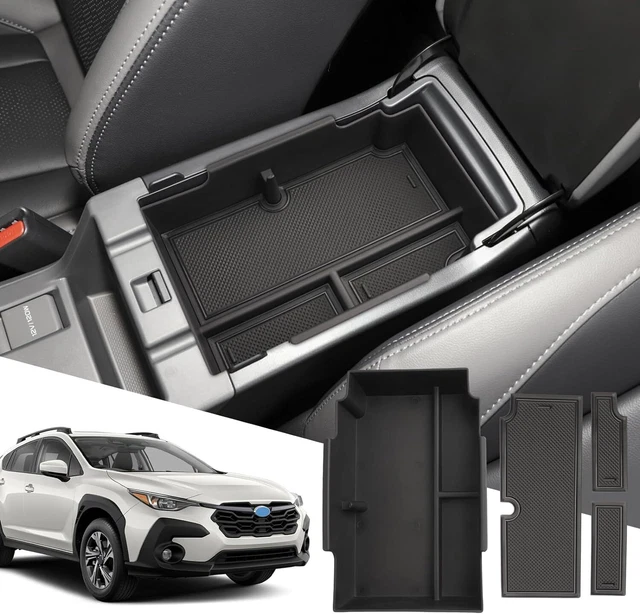 CENTER CONSOLE ORGANIZER Tray for Subaru Crosstrek 2024 Armrest Storage