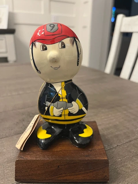 Vint. 1988 ROCK HEADS The Fireman Collectible career Companions Figurine Signed
