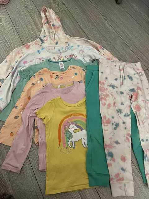 Bundle Of Girls Clothes 4-5 Years Tracksuit Tops Bottoms Dkny M&S Next