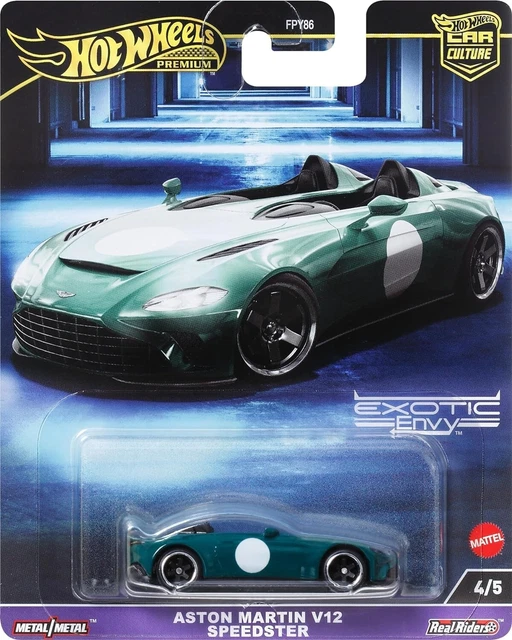 Hot Wheals Exotic Envy Série 5/5 – Échelle 1/64 – Métal Et Roues Caoutchouc – 2021 – Neuf