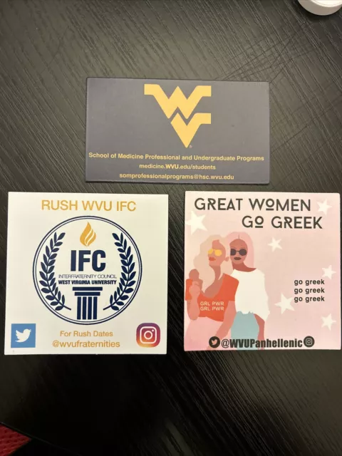 WVU - West Virginia University Magnets