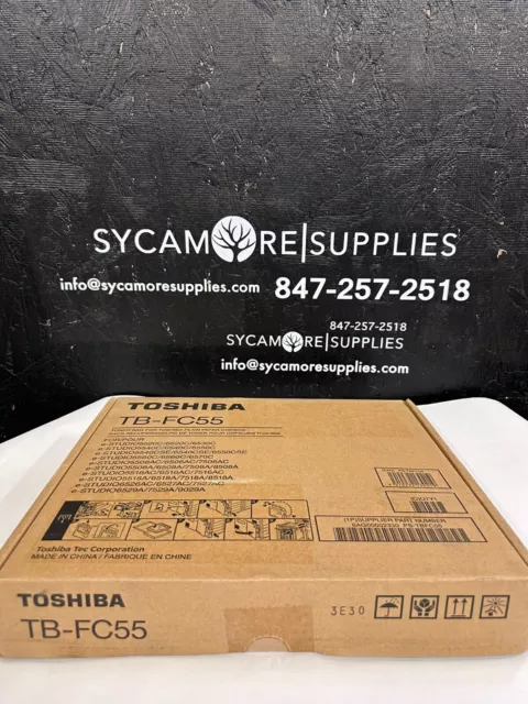 Genuine Sealed Toshiba Toner Waste Container TB-FC55 Factory Original OEM