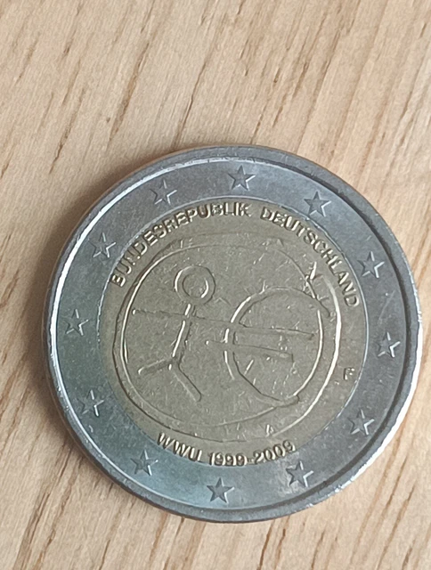 Pièce De 2 Euros Commémorative Slovaquie 2009 – HMU 1999-2009 – Rare