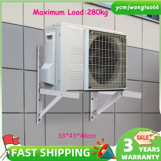 Mini Split Wall Mount Mounting AC Rack Air Conditioner Bracket Hanging Rack USA