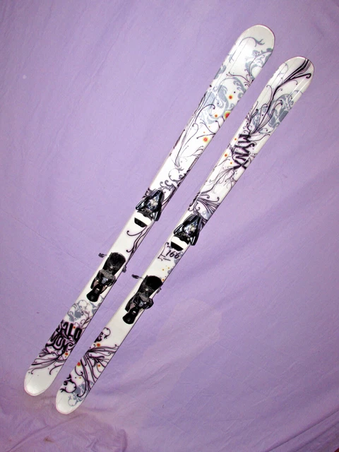 Salomon MYNX women's all mtn twin tip skis 160cm w/ Salomon Z12 Light bindings ~ Salomon MYNX women's all mtn twin tip skis 160cm w/ Salomon Z12 Light bindings ~