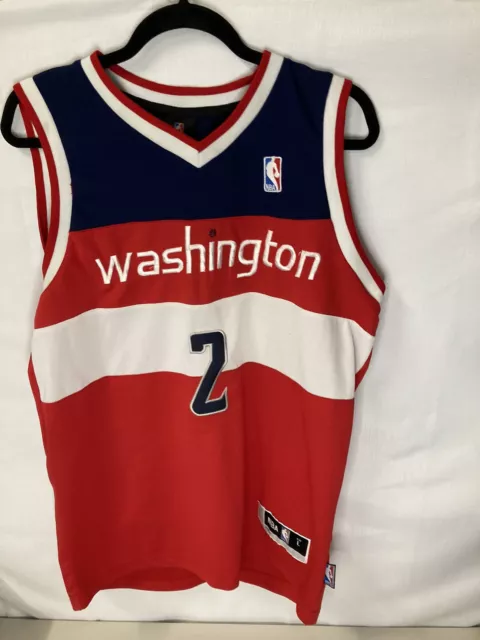 NEW Adidas Swingman John Wall #2 Washington Wizards Red Blue NBA Jersey  Mens M