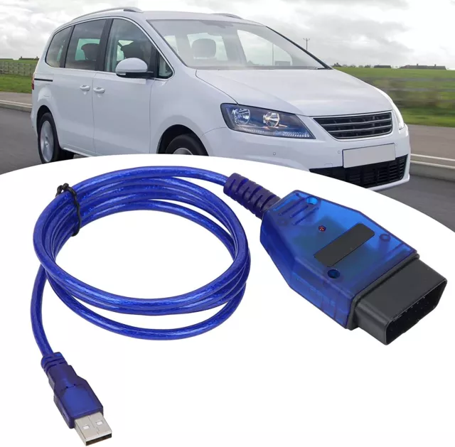 Diagnose Interface KKL Für VAG VW Audi Seat Skoda USB OBD2 FTDI Lesen Löschen