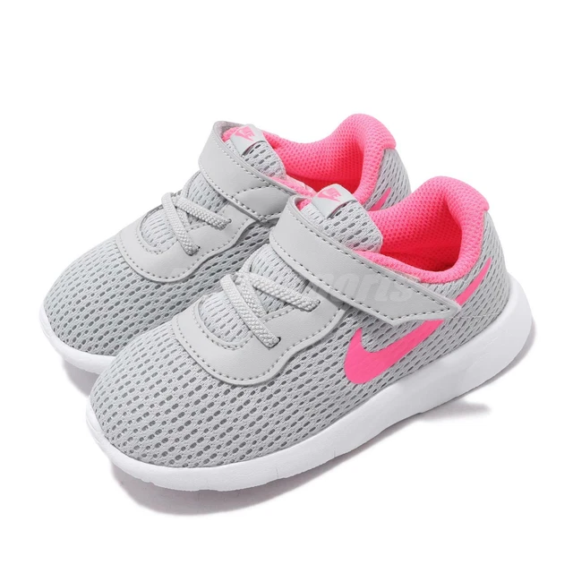 Scarpe sportive bambinA Nike  Tanjun TDV (velcro) 818383-029 Grigio-Rosa Mesh