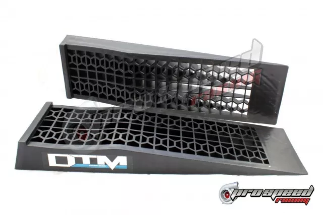 DTM Low Profile Ramps  Quantity: 2 Ramps per set Product Dimension: 27" x 8" x 3