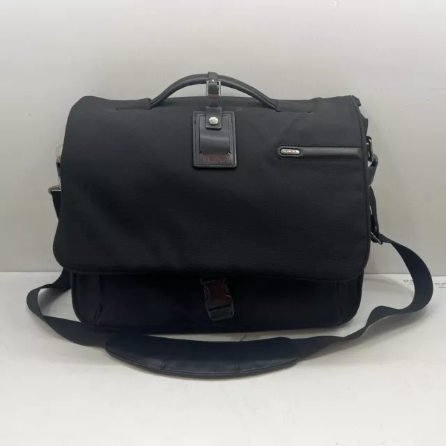 TUMI 26170d4 Alpha Ballistic Messenger Bag Briefcase W/removable Laptop Sleeve