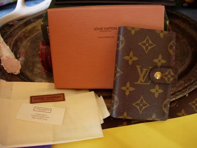 Louis Vuitton Monogram Desk Agenda Cover Bureau Diary R20100