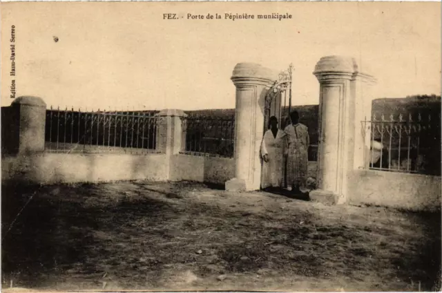 CPA AK MOROC FEZ - Municipal Nursery Door (92689)