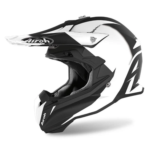 Tovs17Xl - Casco Off-Road,Cross, Airoh ,Helmet Terminator Slider Black Matt T...