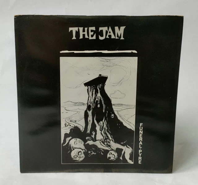 THE JAM Funeral Pyre / Disguises 17.8cm Musica Disco IN Vinile EUR
