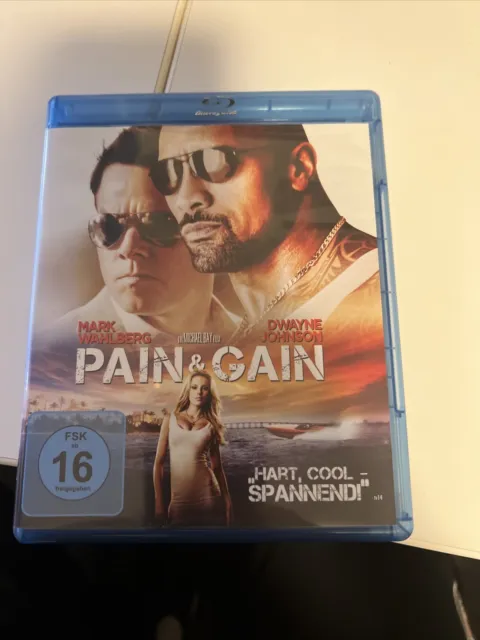 Pain & Gain - Mark Wahlberg/Dwayne Johnson - [Blu-ray] neuwertig