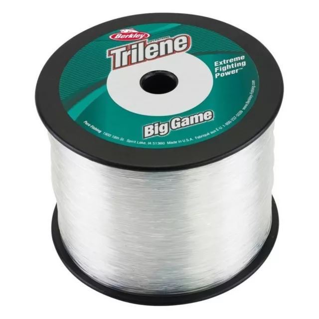 Berkley Trilene Big Game Monofilament Fishing Line Bulk Spools Clear
