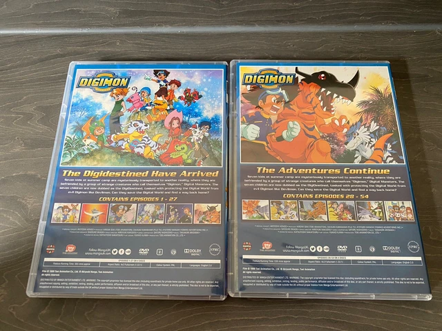 DIGIMON - DIGITAL Monsters - Season 1 Collection (8x DVDs, 54 Episodes ...