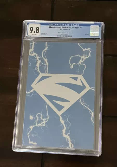 Adventures of Superman: Jon Kent 1 CGC 9.8 NM/M Big Time Collectibles Blue Foil
