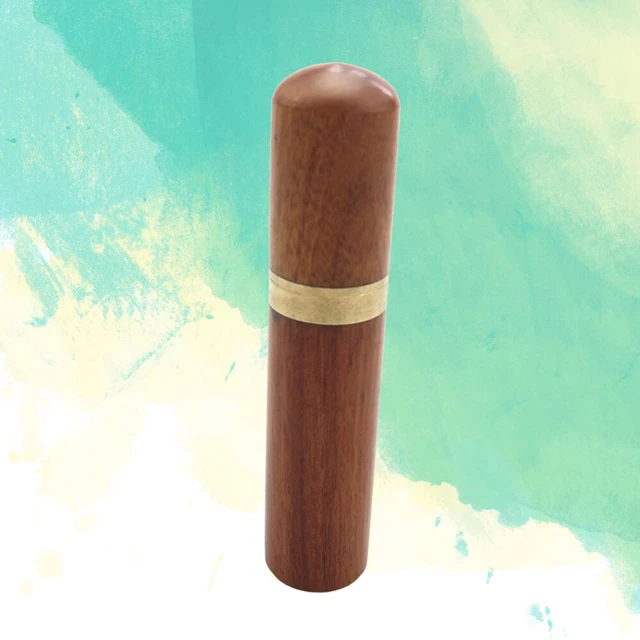 Estuche con aguja portátil de bambú bordado mini agujas almacenamiento