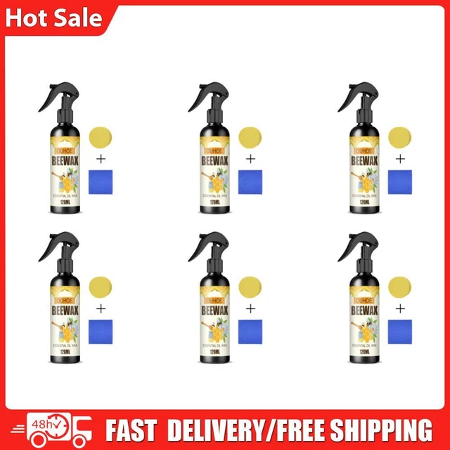 120ml Protezione Mobili Lucidatura Usura Spray Cera d'Api Resistente Per Pavimento (B)