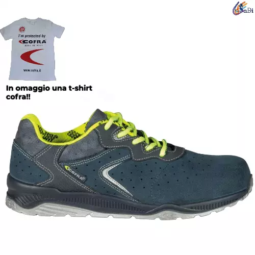 Scarpe Antinfortunistiche Cofra Top Scorer S1P Bassa Lavoro Comoda Leggera 35-48