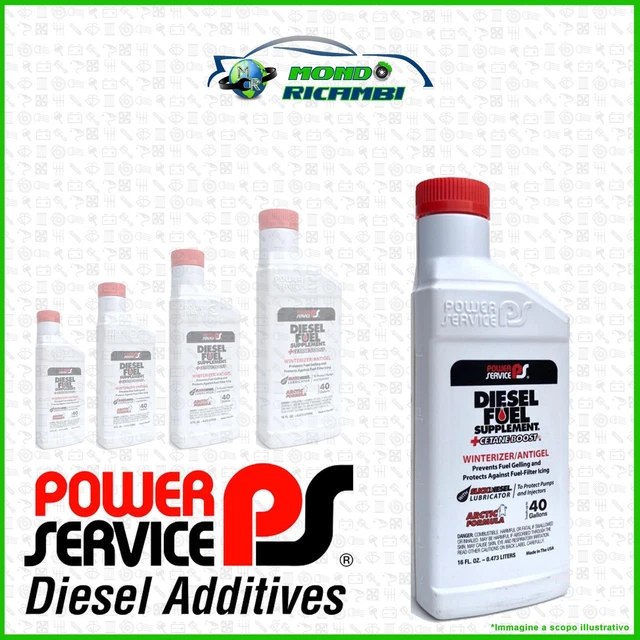POWER SERVICE ADDITIVO INVERNALE 480 ml inverno GASOLIO Diesel Fuel Supplement