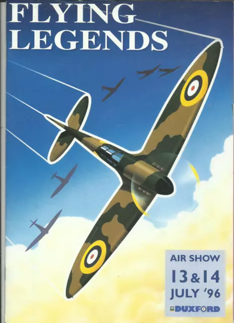 Duxford Air Show Flying Legends 13 & 14 July 1996 programme.