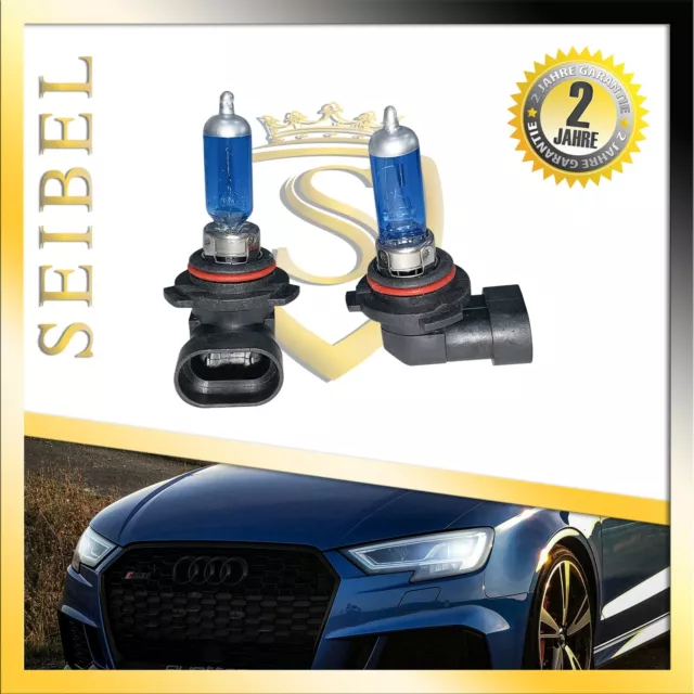 2er Set HB4 55W Xenon Style/ Look Lampen Weiß Halogen Birnen Autolampe für Skoda