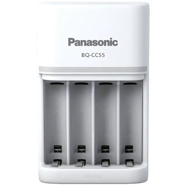 Panasonic Smart & Quick BQ-CC55 Akkupack-Ladegerät NiMH Micro (AAA), Mignon (AA)